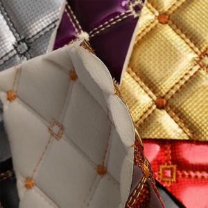 Hochwertiges Luxus besticktes geste pptes Leder für Autos itz bezüge Sofa garnitur aus Massage stuhl bezug - Product Image 2