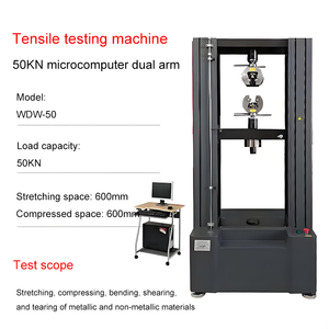 0~500mm/dak Hız Yüksek Hassasiyetli Çift Kollu Üniversal Çekme Test Cihazı/Çekme Dayanımı Test Cihazı 1 Yıl Garanti - Product Image 6