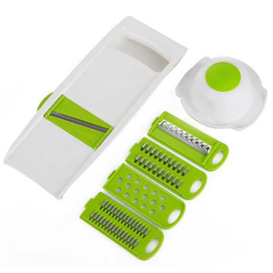 Wholesale High Quality Customized 5 Changeable Stainless Steel Blades Bpa Free <b>Vegetable</b> Slicer - Product Image 4