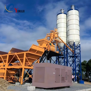Planta Mezcladora de Concreto Móvil HZS50 Personalizable de 50m³/h, Planta Mezcladora de Concreto para Minería, Garantía de Un Año, Envío Rápido - Product Image 3