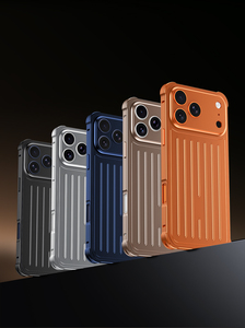 Nouvelle coque de protection en métal avec cadre en alliage d'aluminium dépoli pour téléphone 17 Pro Max 17 Pro 17, étui magnétique 2-en-1 en métal - Product Image 4