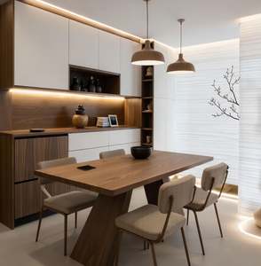 Muebles de Cocina para Casa o Apartamento, Alacena, Comedor, Bar, Aparador, Personalización Completa para el Hogar, Grifo de Vidrio - Product Image 2