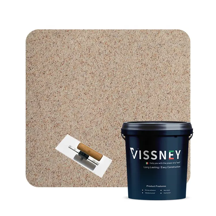 Vissney-pintura hidrofóbica para pared del hogar, colores líquidos, materiales de construcción, recubrimiento grueso