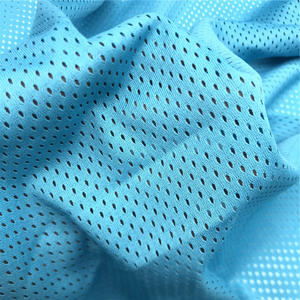 现货75d 150克低弹性网眼面料100% 涤纶透气快干运动服装吸湿 - Product Image 4