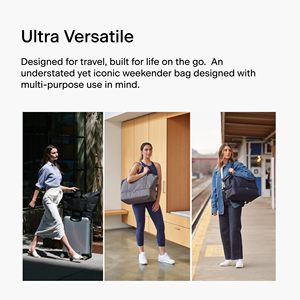 Weekender Duffel <b>Bag</b> with Sustainable Materials and Thoughtful Design for Seamless Travel - Product Image 6