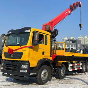 Howo T5G 6 * 4 <b>vehicle</b> mounted crane 280 horsepower ST260 heavy equipment core motor component <b>transportation</b> - Product Image 1