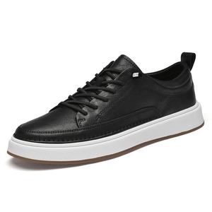 Chaussures habillées décontractées italiennes pour hommes en cuir véritable, style Oxford, à lacets, sportives, pour le bureau, l'extérieur, le jogging, l'automne - Product Image 6