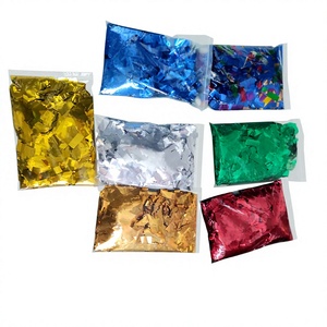 1kg di Coriandoli Metallici Oro e <span class=keywords><strong>Argento</strong></span> Lucidi per Natale e Matrimoni, Non Tossici, Ecologici e Biodegradabili - Product Image 1