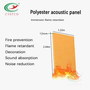 <span class=keywords><strong>Cine</strong></span> techo bajo trampa acústica alta densidad 100% poliéster fieltro tablero pared azulejos autoadhesivo Cancelación de ruido paneles de pared - Product Image 6