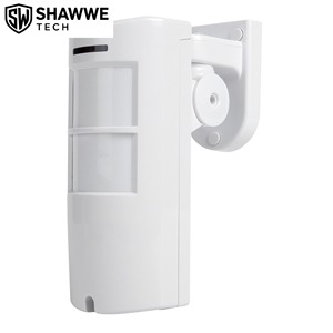 Détecteur d'intrusion infrarouge sans fil étanche en ABS pour extérieur, portée de détection de 10 m, angle de 108°, fonction anti-démontage, <span class=keywords><strong>alarme</strong></span> - Product Image 6