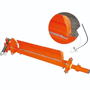 Abrasion resistant polyurethane conveyor belt scraper blade for cleaning rubber conveyor belt