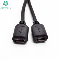 90-Grad-Winkel USB Micro B 5P-Verlängerungsdatenkabel-Verlängerung kabel L-Micro Macho B USB 2.0-Buchse-Stecker