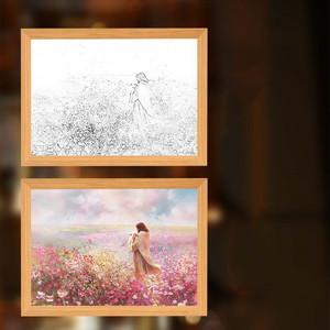 <span class=keywords><strong>ขาย</strong></span>ดี4D พระแม่มารีย์บริสุทธิ์ภาพวาดศาสนา LED กรอบรูปโคม<span class=keywords><strong>ไฟ</strong></span>มหัศจรรย์ของขวัญตกแต่งห้องนอนวันเกิดคริสเตียน - Product Image 6