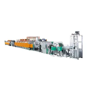 100kg/hour Electric Continuous Mesh Belt Quenching Tempering Furnace For Screw and concrete nails carburizing tempering