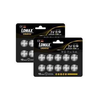 Pile bouton de montre <span class=keywords><strong>CR2032</strong></span> <span class=keywords><strong>3</strong></span> V 210mAh, piles bouton <span class=keywords><strong>3</strong></span> volts 2032 <span class=keywords><strong>CR2032</strong></span>, pile bouton au lithium de haute qualité et à bas prix pour clé de voiture - Product Image 6