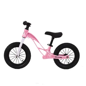 12 inch balance bike with cheap price/light weight cycle push bikes for trainer/baby balance bicycle ride on plastic wheel