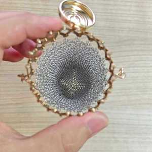 Handmade 1920 English New Funky Mesh <b>Metal</b> Vintage <b>Wallet</b> Funny Change Travel Purse for Coins Novelty Coin Holder - Product Image 2