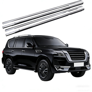 Nissan Patrol 2010-2024 Infiniti QX56/QX80 2013-2024 Outer Door Window Moulding <strong>Rubber</strong>/<strong>Plastic</strong>/Metal Sheet Cutting Welding - Product Image 1