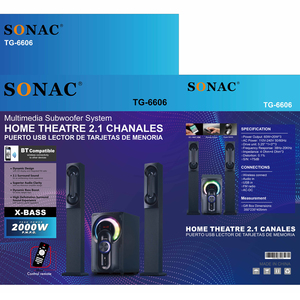 Hệ thống loa rạp hát gia đình đa phương tiện SONAC TG-6606 3.1 - Product Image 5