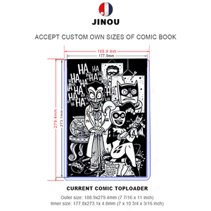 ที่มีคุณภาพสูงซูเปอร์ชัดเจนในปัจจุบันหนังสือการ์ตูนนิตยสารภาพผู้ถือ Toploader JO-<span class=keywords><strong>JL</strong></span>-95รถตักด้านบน - Product Image 6