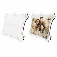 Cadres photo vierges en MDF pour sublimation, cadres en bois lisses et imprimables pour la décoration intérieure et les décorations de mariage
