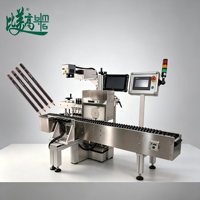 Machine de gravure laser UV Lezer, graveuse laser automatique avec rotation pour le marquage haute précision des crayons à sourcils