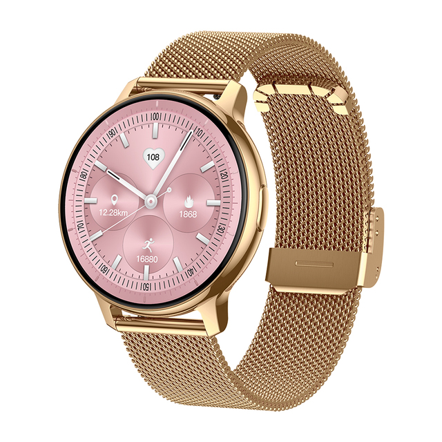 TKYUAN 2025 Female Ladies Smart Watch AMOLED IOS Compatibility Remote Control Answer Call Heart Rate Tracker Women Smartwatch
