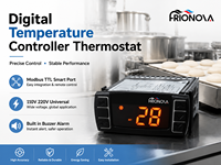 Thermostat numérique Frionova avec relais Modbus TTL pour équipement de transformation alimentaire, contrôleur de température pour boîte de fermentation, précision 0,1
