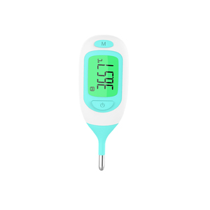 Thermomètre électronique à longue sonde flexible Thermomètre anal numérique pour bébé à grand affichage - Product Image 2