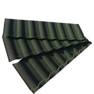 Tuiles de toiture en métal revêtues de pierre, modernes et colorées, à prix abordable pour les toitures d'hôtels et de maisons - Product Image 1