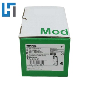 โมดูล PLC รุ่นใหม่ TM3DI16 ซีรีส์ TM3 ตัวควบคุมการเขียนโปรแกรม PLC แบบอินพุต 16 จุด TM3DI16 มีสินค้าในคลังสินค้า จัดส่งรวดเร็ว - Product Image 1