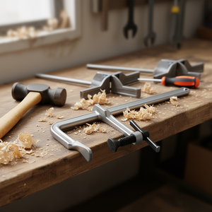 997 A Clamp 100mm Length Adjustable <b>Metal</b> <b>Workbench</b> Holding Tool - Product Image 3