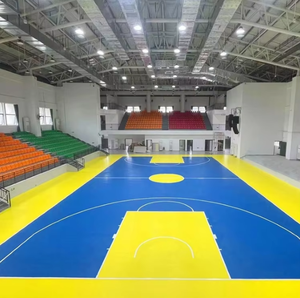 Cancha de Baloncesto Acrílica de Alta Calidad INOLP, Piso Deportivo Premium con Absorción de Impactos, Hecho en Guangdong - Product Image 4