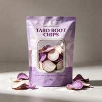 Sachet d'emballage alimentaire personnalisé noir mat imprimé avec fermeture éclair, anti-odeur, en Mylar, avec logo, pour poudre et snacks, à fond stable