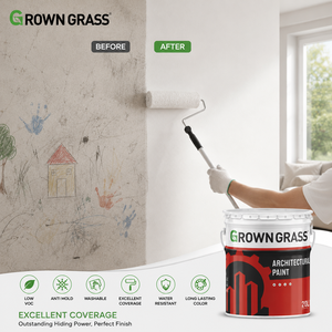 Pintura Acrílica Mate para Interiores/Exteriores GROWN GRASS, Revestimiento Líquido para Superficies de Construcción - Product Image 2