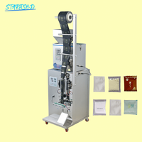 Machine automatique multifonctionnelle d'emballage de sachets de thé en plastique pour particules et poudre, café, farine, haricots, remplissage et scellage de thé