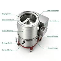 Déshydrateur centrifuge compact DTS-18 en acier inoxydable pour boues de riz et transformation alimentaire