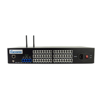 Système téléphonique sans fil PABX PBX avec interphone, ligne fixe et fonctionnalités GSM