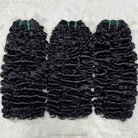 Extensions de Cheveux Vierges Birmans Bouclés Double Drawn de Haute Qualité, Couleur Piano Populaire, Longueur Étirée 10-30 Pouces, Cheveux Indiens Remy
