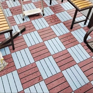 Suelo de Madera Sintética PP con Diseño Europeo Antideslizante para Terraza y Jardín, Resistente a la Corrosión - Product Image 3