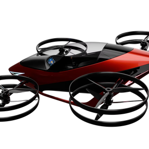 Helicóptero Evtol Monoplaza Spot Low Attitude de Fibra de Carbono con Cámara 4K, Diseño Plegable de 4 Alas, Control de Piloto Automático, Capacidad de 80 kg - Product Image 1