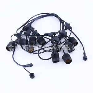 E27 <b>Led</b> <b>Light</b> Strings 110V-250V Plastic Outdoor Waterproof For Garden Patio Restaurant <b>Bar</b> Camping Decoration - Product Image 1