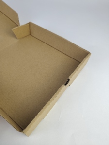 Etodevice Biodegradable <b>Kraft</b> Paper Pizza Container Custom Printed Rectangular Grease-Proof Fast Food <b>Box</b> with Logo - Product Image 6