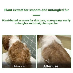 Spray démêlant Jiaduo Birch Tree Shine pour chiens et chats - Après-shampoing sans rinçage, antistatique, parfum longue durée, fabriqué en Chine - Product Image 2