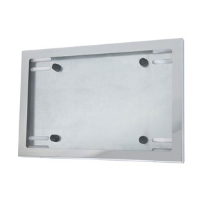Mongolia High-Quality Metal License Plate <b>Frame</b> - Mirror Finish, Durable & Rust-Proof for Cars & Trucks - Product Image 3