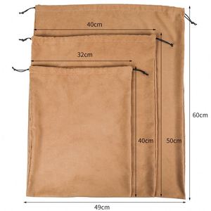 Customized Multi-Size Velvet Eco-Friendly <b>Cargo</b> Drawstring <b>Bag</b> Summer Fashion Daily Use Shopping <b>Bag</b> Low MOQ - Product Image 2