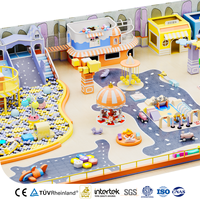Aoleao Custom Mall : Ensemble de jeux intérieur haute capacité avec karting, toboggans, piscine à balles et centre de jeux, certifié CE TUV