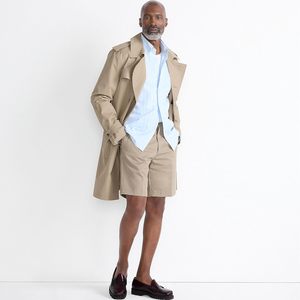 FOXA Men's <b>9</b>" No <b>Iron</b> Chino Shorts Cotton Comfort Waist Anti-Wrinkle Pockets - Product Image 3