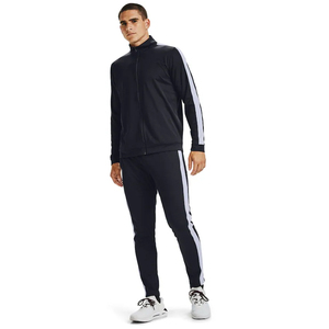 ODM Custom Logo Sportkleding Polyester Interlock Volledige Rits Trainingspak Hoodie Joggingbroek Tweedelig Trainingspak Set Heren Sweatpakken - Product Image 1