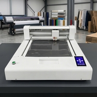Plotter de Corte de Doble Cuchilla A3 Plus 500x350mm con Cámara CCD, Corte de Contorno, Cabezal de Herramienta Dual para Cartón y Tela